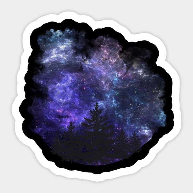 space tree Sticker by Limik